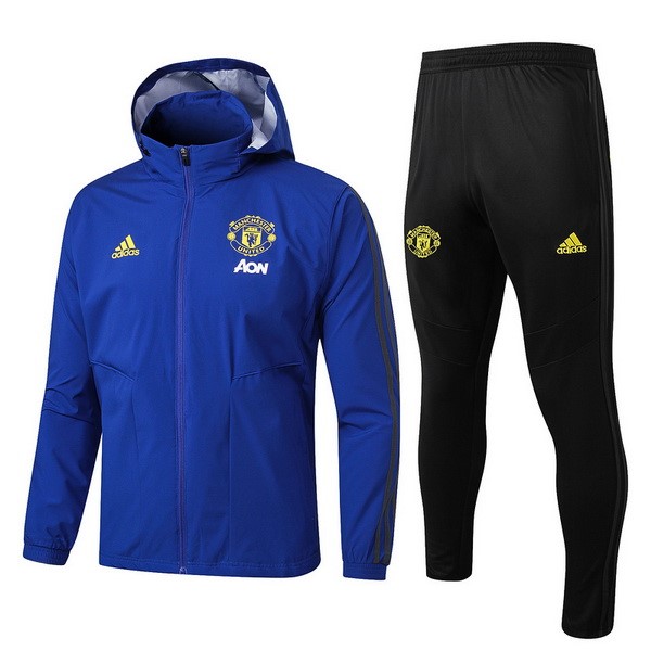 Rompevientos Manchester United Conjunto Completo 2019-20 Azul Negro